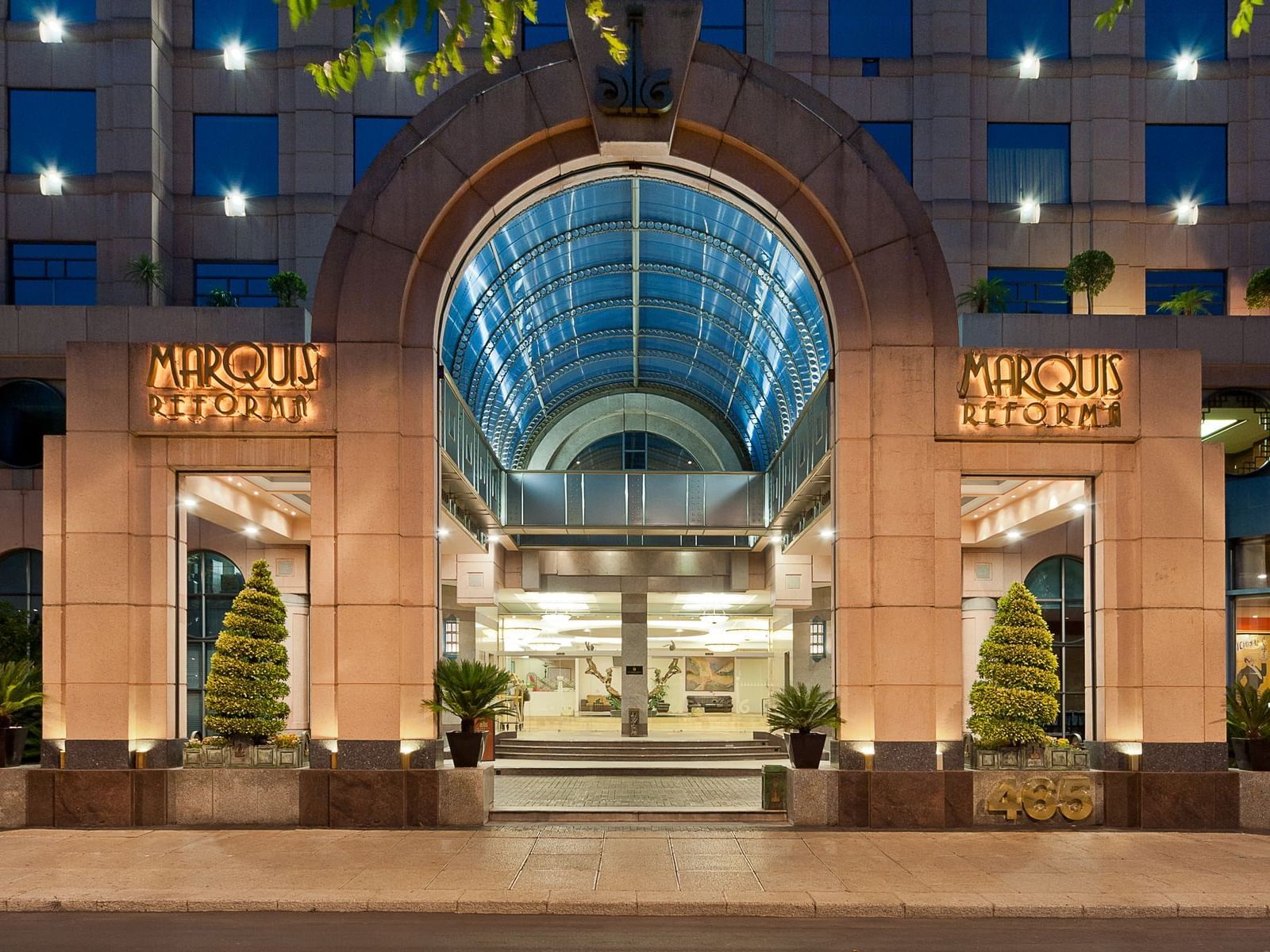Fachada del Hotel Marquis Reforma